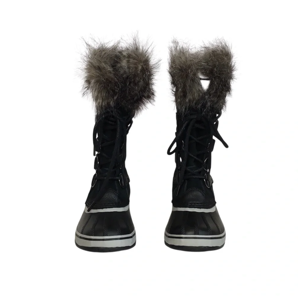 NIB Sorel Joan of Arctic Winter Boots, Black, Women's 6 - Picture 5 of 9